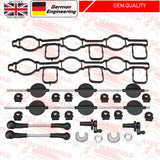 FOR AUDI VW SKODA 2.7 3.0 TDI INTAKE INLET MANIFOLD SWIRL FLAPS REPAIR KIT SET