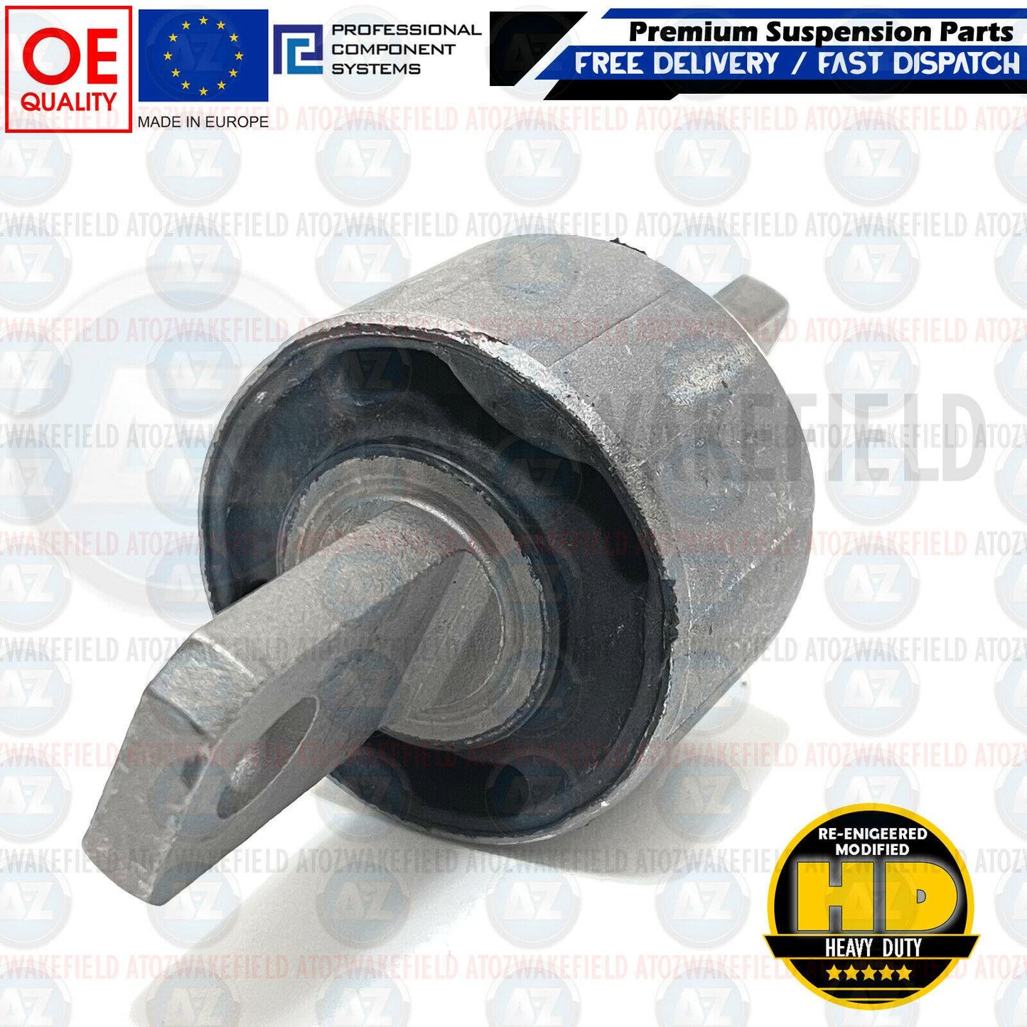 FOR AURIS AVENSIS LEXUS CT200H REAR SUSPENSION WISHBONE TRAILING ARM BUSHES KIT2