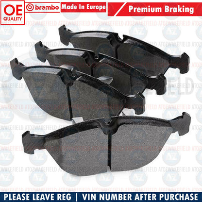 FOR BENTLEY AZURE 99-06 FRONT GENUINE BREMBO BRAKE PADS SET