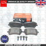 FOR BENTLEY CONTINENTAL FLYING SPUR GT 6.0 APEC REAR BRAKE PADS LUCAS BRAKING