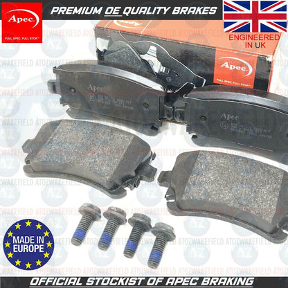 FOR BENTLEY CONTINENTAL FLYING SPUR GT 6.0 APEC REAR BRAKE PADS LUCAS BRAKING