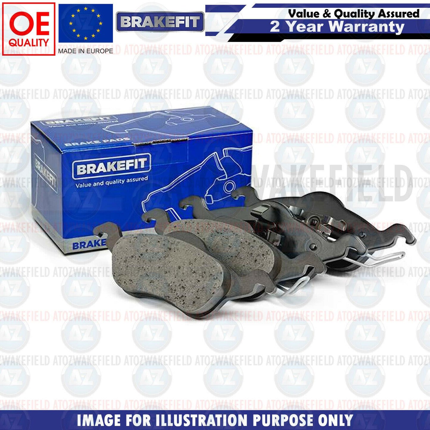 FOR BMW 1 2 3 4 SERIES F20 F22 F30 F32 12- FRONT PREMIUM BRAKEFIT BRAKE PADS SET