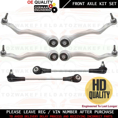 FRONT LOWER REAR FRONT SUSPENSION WISHBONE TRACK CONTROL ARMS DROP LINKS KIT