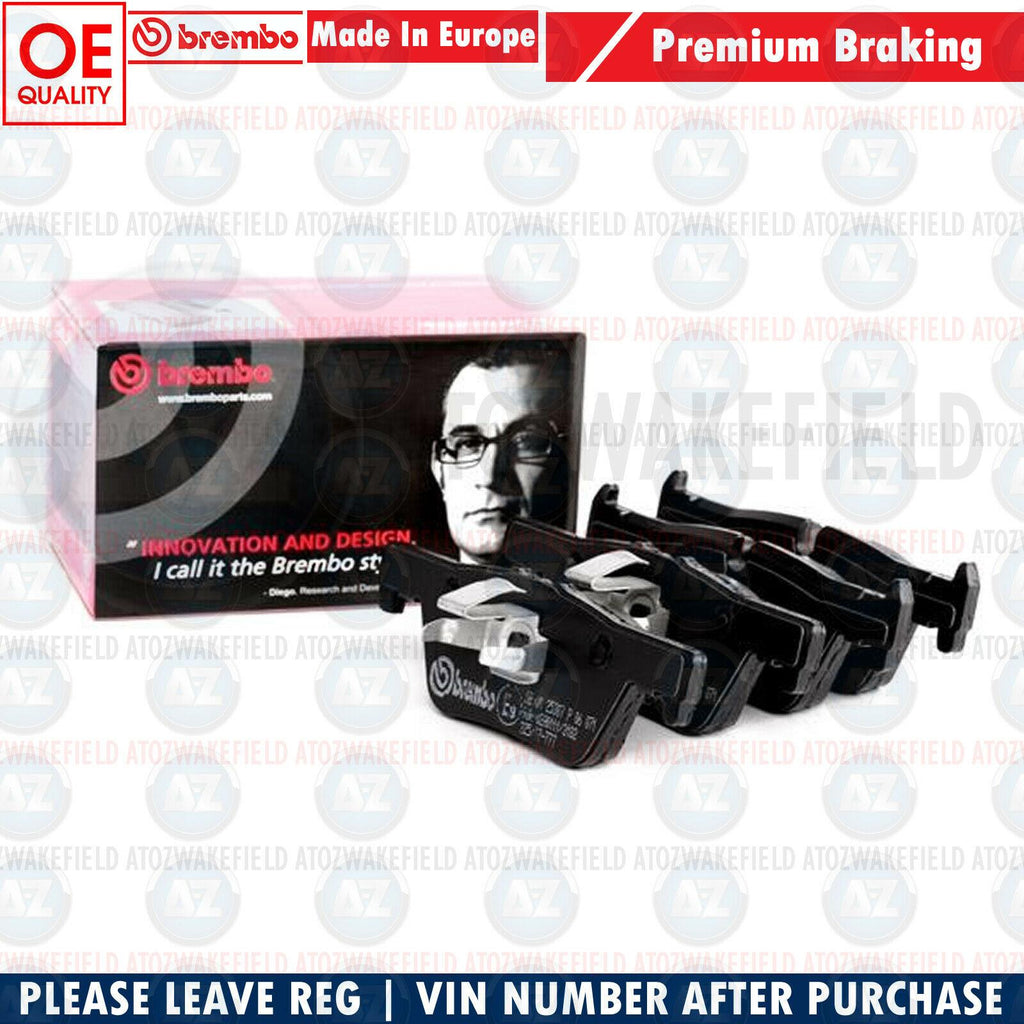 FOR BMW 1 2 3 4 SERIES GENUINE BREMBO REAR BRAKE PADS SET
