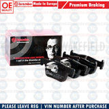 FOR BMW 1 2 3 4 SERIES GENUINE BREMBO REAR BRAKE PADS SET