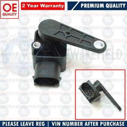 FOR BMW 1 3 5 SERIES X5 Z4 XENON HEADLIGHT LEVEL CONTROL SENSOR 6 PIN OE QUALITY
