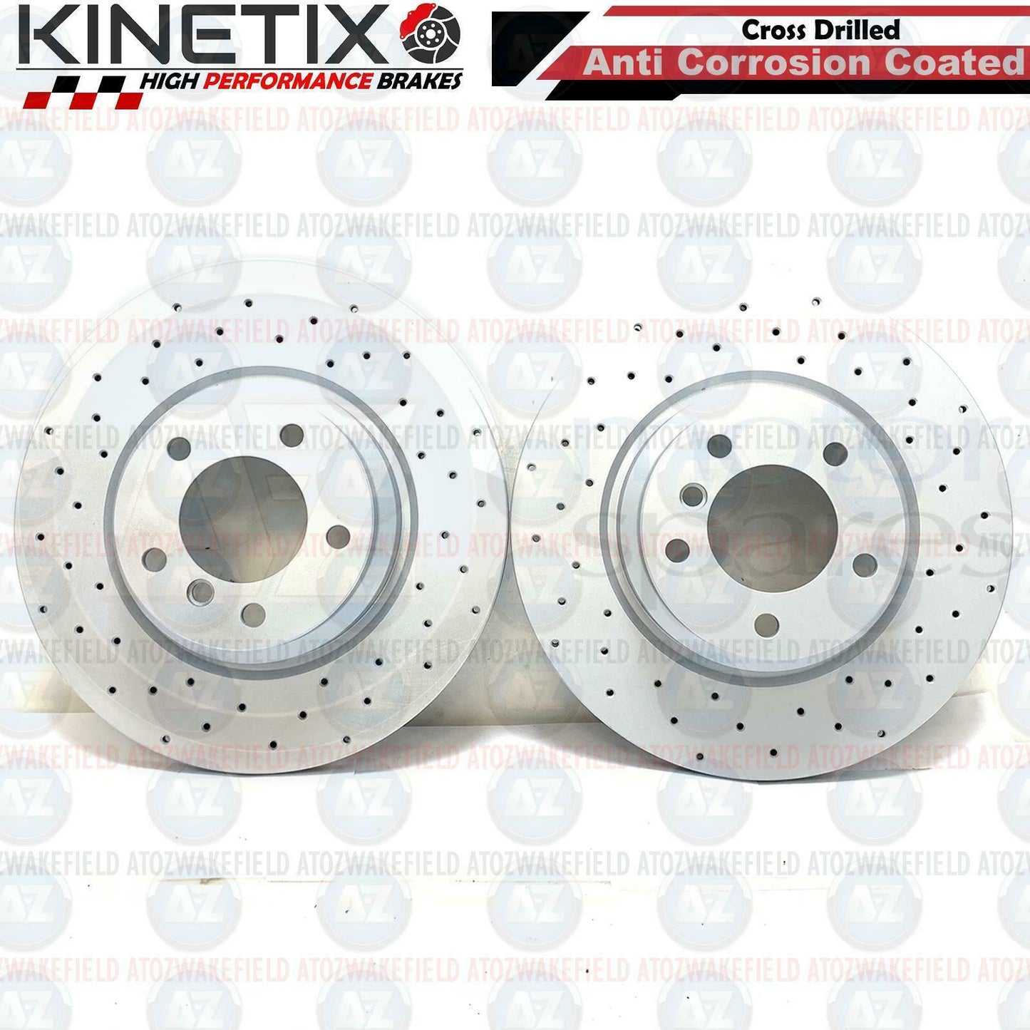 FOR BMW 1 SERIES 130i M SPORT FRONT DRILLED BRAKE DISCS BREMBO PADS SENSOR 330mm