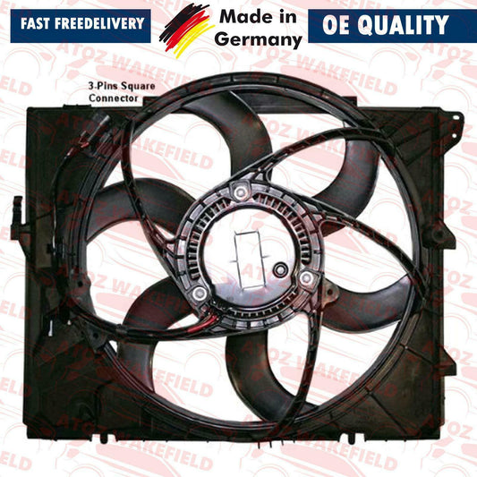 FOR BMW 1 3 SERIES X1 Z4 RADIATOR COOLING FAN 17427523259 OE NEW 7523259