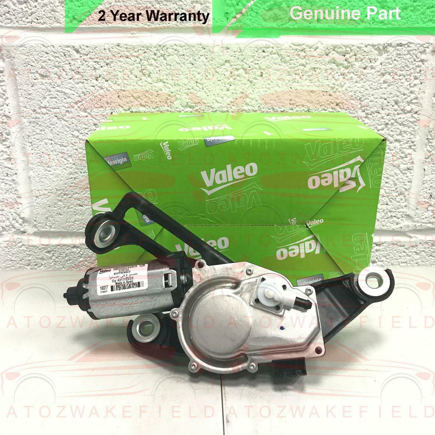 FOR BMW 1 SERIES E81 E87 REAR WINDSCREEN REAR WIPER MOTOR GENUINE VALEO 04-11