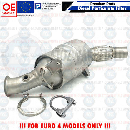 FOR BMW 116d 118d 316d 318d X1 18d DPF DIESEL PARTICULATE FILTER *EURO 4 ONLY*