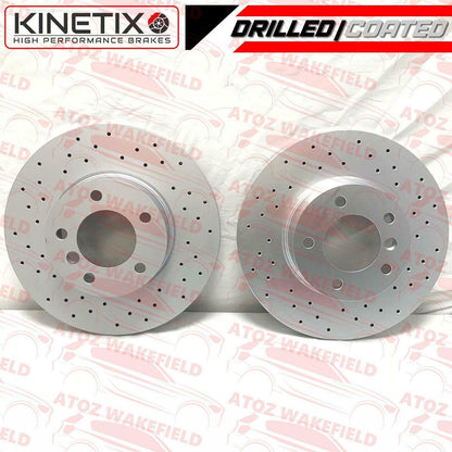 FOR BMW 120i F20 F21 M SPORT FRONT DRILLED BRAKE DISCS MINTEX PADS SENSOR 300mm