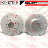 FOR BMW 120i F20 F21 M SPORT FRONT DRILLED BRAKE DISCS MINTEX PADS SENSOR 300mm