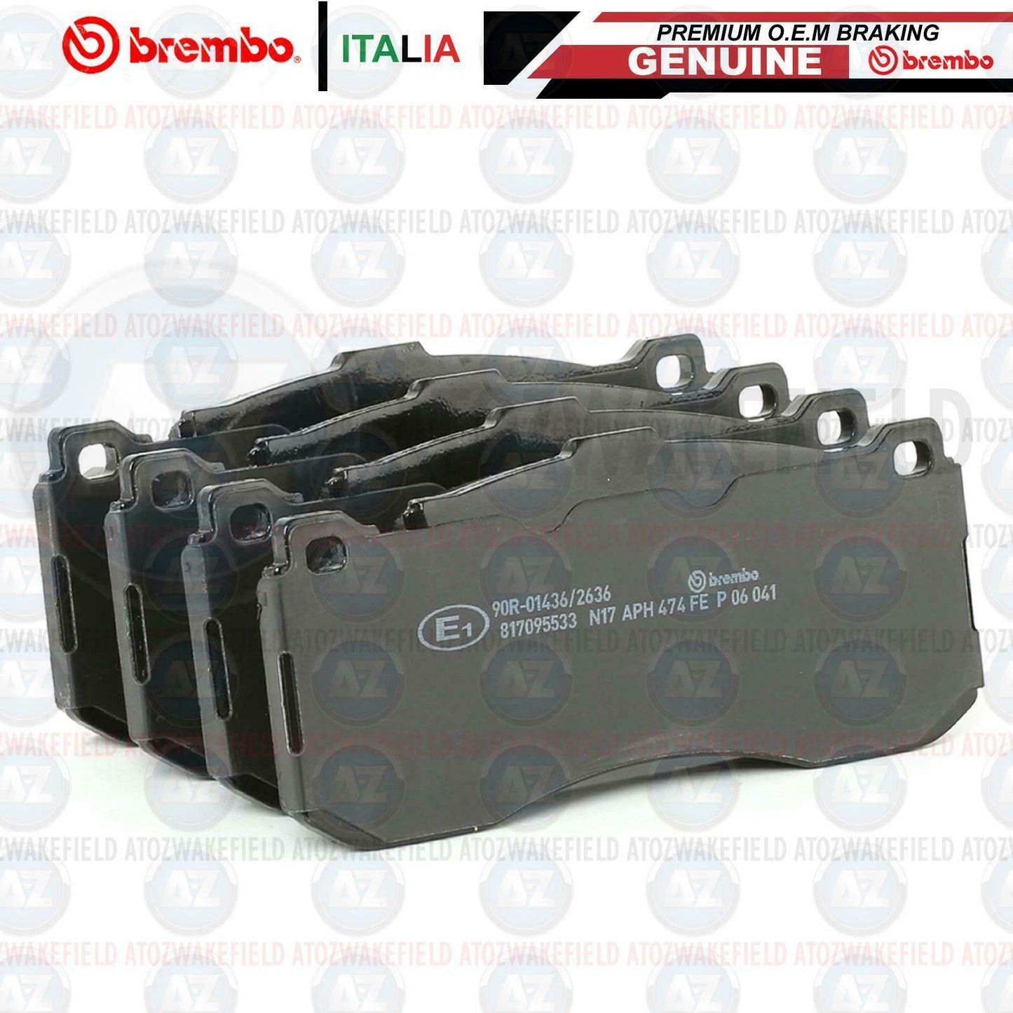 FOR BMW 135i E82 E88 330i MINI JOHN COOPER WORKS R56 FRONT BREMBO BRAKE PADS