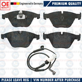 FOR BMW 1M 325d 330d 330i 335i 335d M3 5 SERIES E60 E61 FRONT BRAKE PADS SENSOR