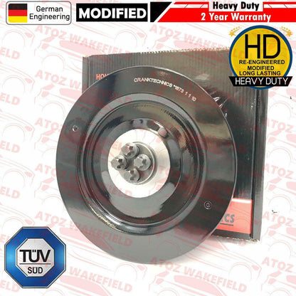 FOR BMW X3 X5 X6 E53 E70 E71 E72 E83 3.0 Turbo Diesel Crank shaft pulley OEM New