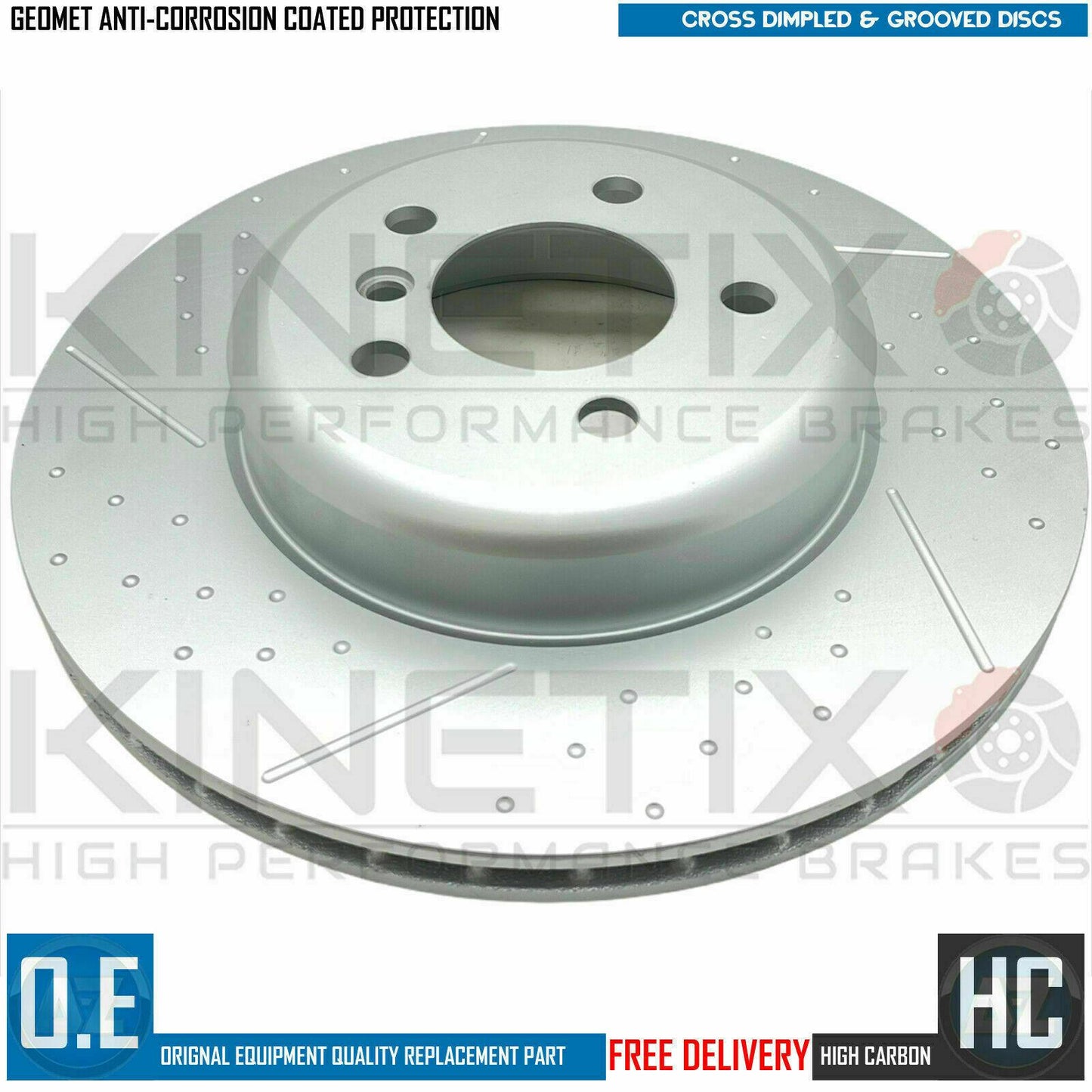 FOR BMW 330d M SPORT REAR DIMPLED GROOVED BRAKE DISCS BREMBO PADS SENSOR 345mm