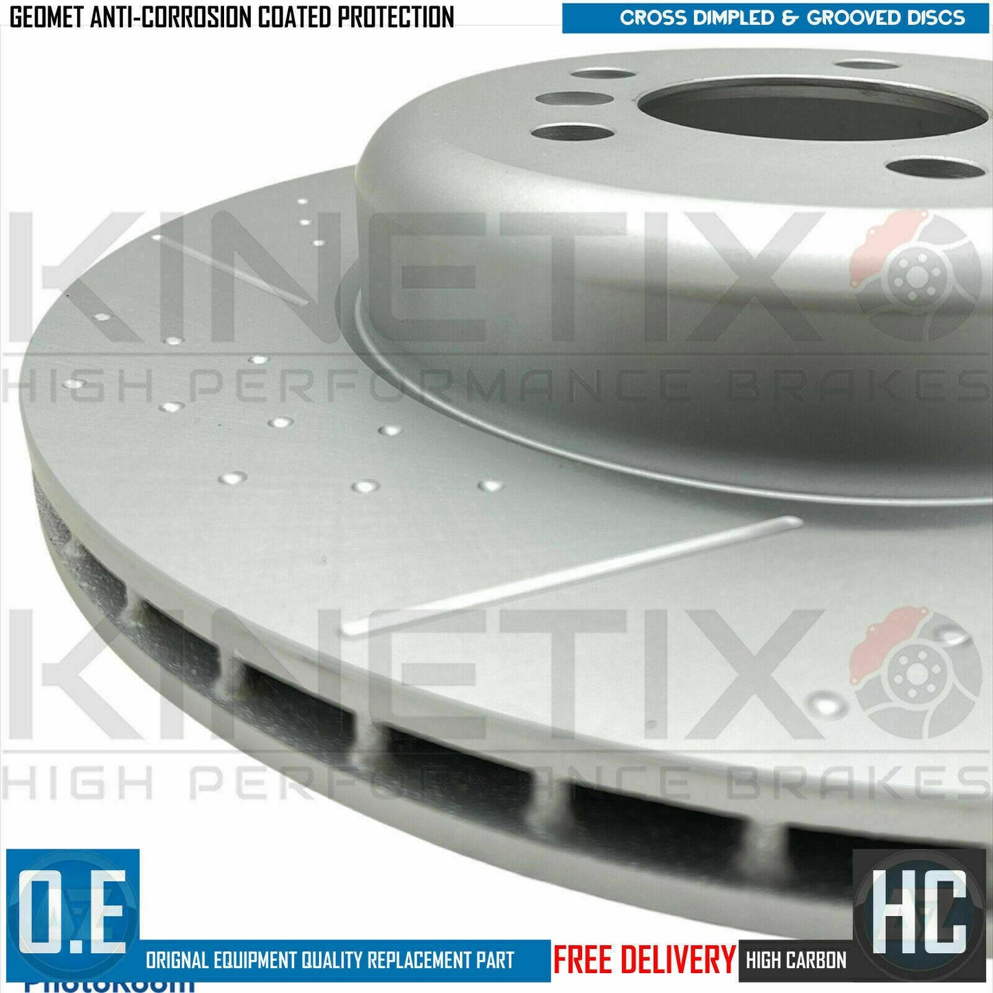 FOR BMW 330d M SPORT REAR DIMPLED GROOVED BRAKE DISCS BREMBO PADS SENSOR 345mm