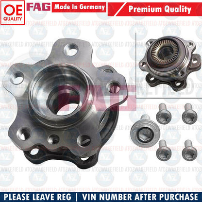 FOR BMW 3 5 6 7 8 SERIES X3 X4 Z4 FRONT WHEEL BEARING HUB ASSEMBLY FAG (xDrive)