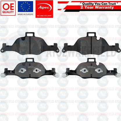 FOR BMW 3 5 6 7 SERIES X3 X4 FRONT PREMIUM OEM QUALITY APEC BRAKE PADS SET