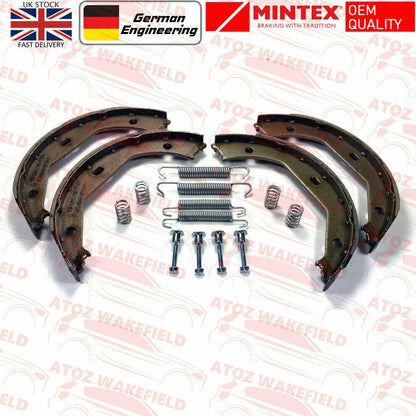 FOR BMW 5 SERIES E39 REAR HANDBRAKE PARKING BRAKE SHOES SET FITTING KIT