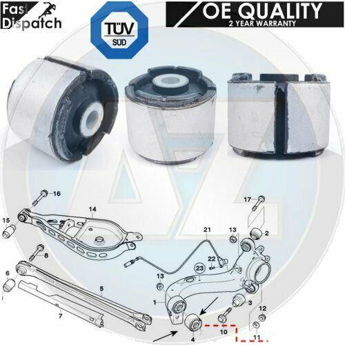 FOR BMW 3 SERIES X3 REAR TRAILING SUSPENSION CONTROL ARM FRONT BUSH 33326770786