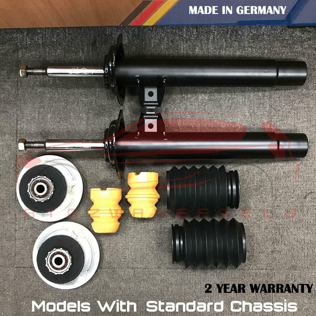 FOR BMW 320d E46 FRONT SHOCK ABSORBER SHOCKER TOP STRUT MOUNTS DUST COVERS 01-05