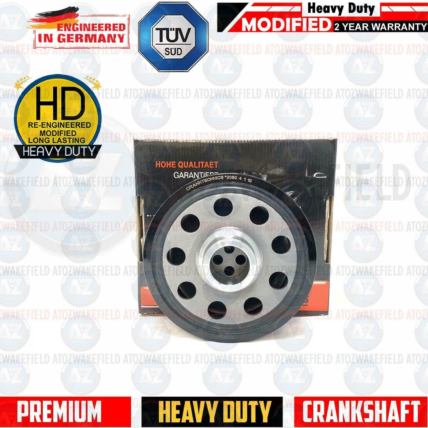 FIT BMW X1 20d TORSION VIBRATION DAMPER CRANKSHAFT PULLEY TENSIONER DRIVE BELT