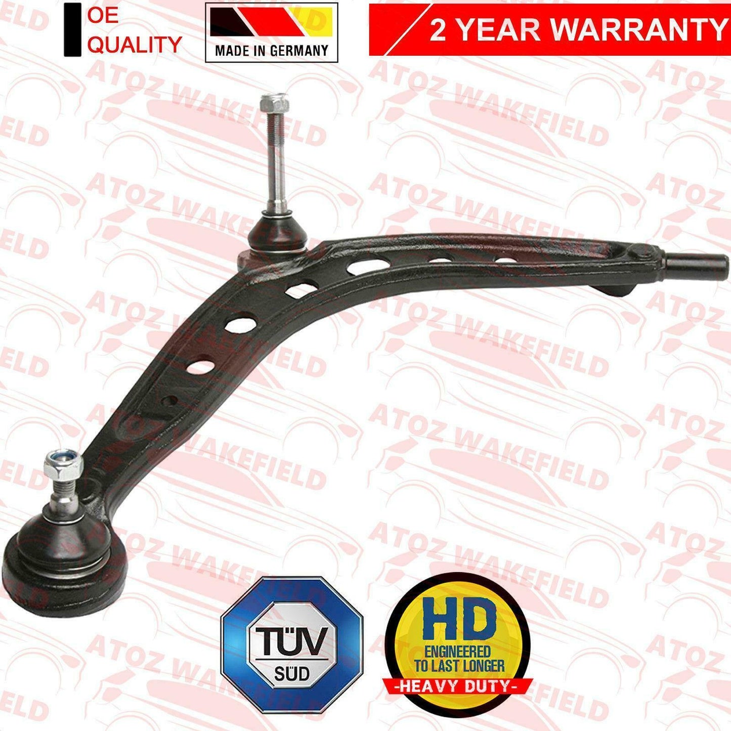 FOR BMW 316i E36 FRONT LOWER LEFT RIGHT SUSPENSION WISHBONE CONTROL ARMS BUSHES