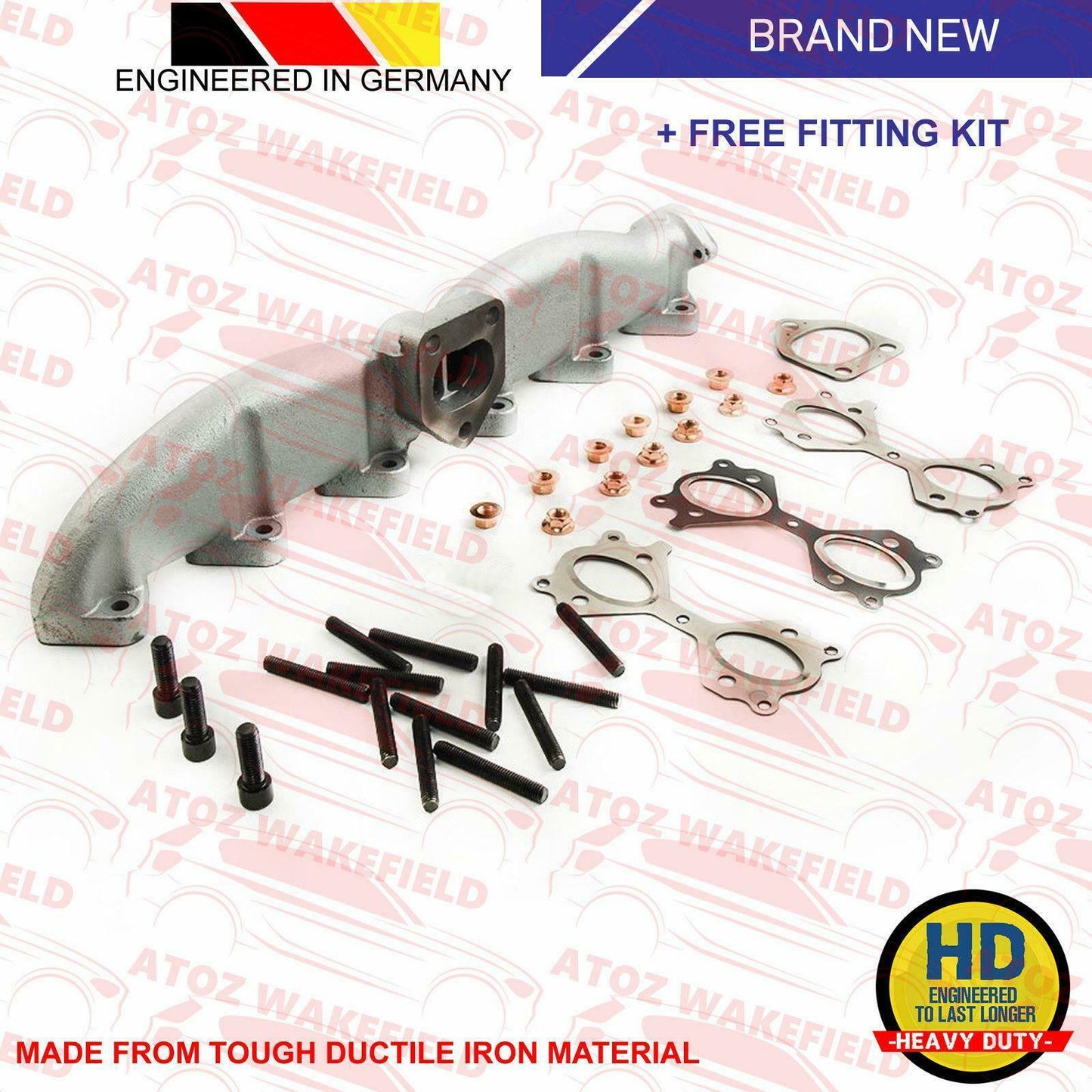 FOR BMW 330 330D 525 525D 530 530D 730 730D X3 X5 3.0 DIESEL EXHAUST MANIFOLD