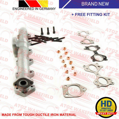FOR BMW 330 330D 525 525D 530 530D 730 730D X3 X5 3.0 DIESEL EXHAUST MANIFOLD