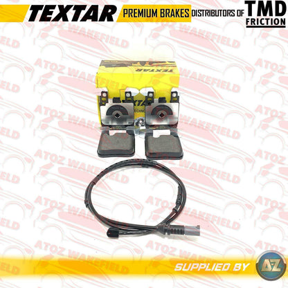 FOR BMW M2 M3 M4 F80 F87 F82 F83 TEXTAR OEM REAR BRAKE PADS & WEAR SENSOR WIRE