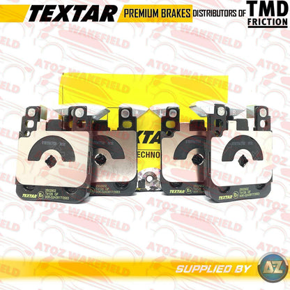 FOR BMW 335i 435i 340i 440i Fxx M SPORT PERFORMANCE REAR BRAKE DISCS TEXTAR PADS
