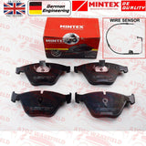 FOR BMW 330i 330d 335i 335d E90 E91 E92 E93 FRONT MINTEX BRAKE PADS WIRE SENSOR