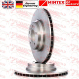 FOR BMW 335d E90 E91 E92 E93 M SPORT FRONT PREMIUM MINTEX BRAKE DISCS 348mm