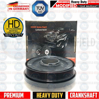 FIT BMW 3 SERIES 316d 318d 320d DIESEL TVD CRANKSHAFT PULLEY 11238512072