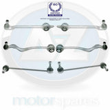 FOR BMW 5 E39 FRONT UPPER LOWER SUSPENSION WISHBONES ARMS LINKS BALL JOINTS KIT