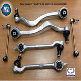 FOR BMW 5 E39 FRONT UPPER LOWER SUSPENSION WISHBONES ARMS LINKS BALL JOINTS KIT