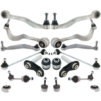 FOR BMW 5 E60 E61 FRONT REAR SUSPENSION WISHBONES TRACK CONTROL ARMS LINKS KIT