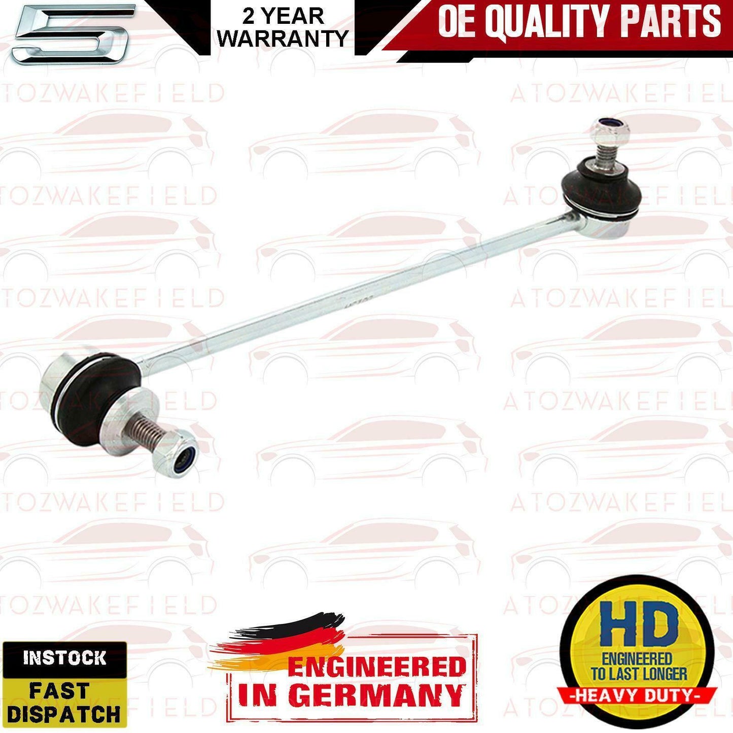 FOR BMW 5 E60 E61 FRONT SUSPENSION WISHBONE CONTROL ARMS DROP LINKS TIE ROD ENDS