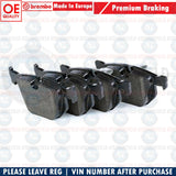 FOR BMW 5 SERIES 520d 520i 525d 525i 530d 530i E60 E61 REAR BREMBO BRAKE PADS RR