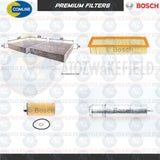 FOR BMW 5 SERIES 520d F10 F11 SERVICE KIT OIL AIR DIESEL FUEL POLLEN FILTERS
