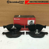 FOR BMW 5 SERIES 525d 530d 535d F10 F11 FRONT BREMBO BRAKE PADS SET WEAR SENSOR