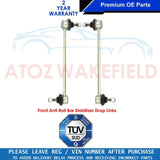 FOR BMW 5 SERIES E28 FRONT LOWER AXLE SUSPENSION TRACK CONTROL ARMS DROP LINKS