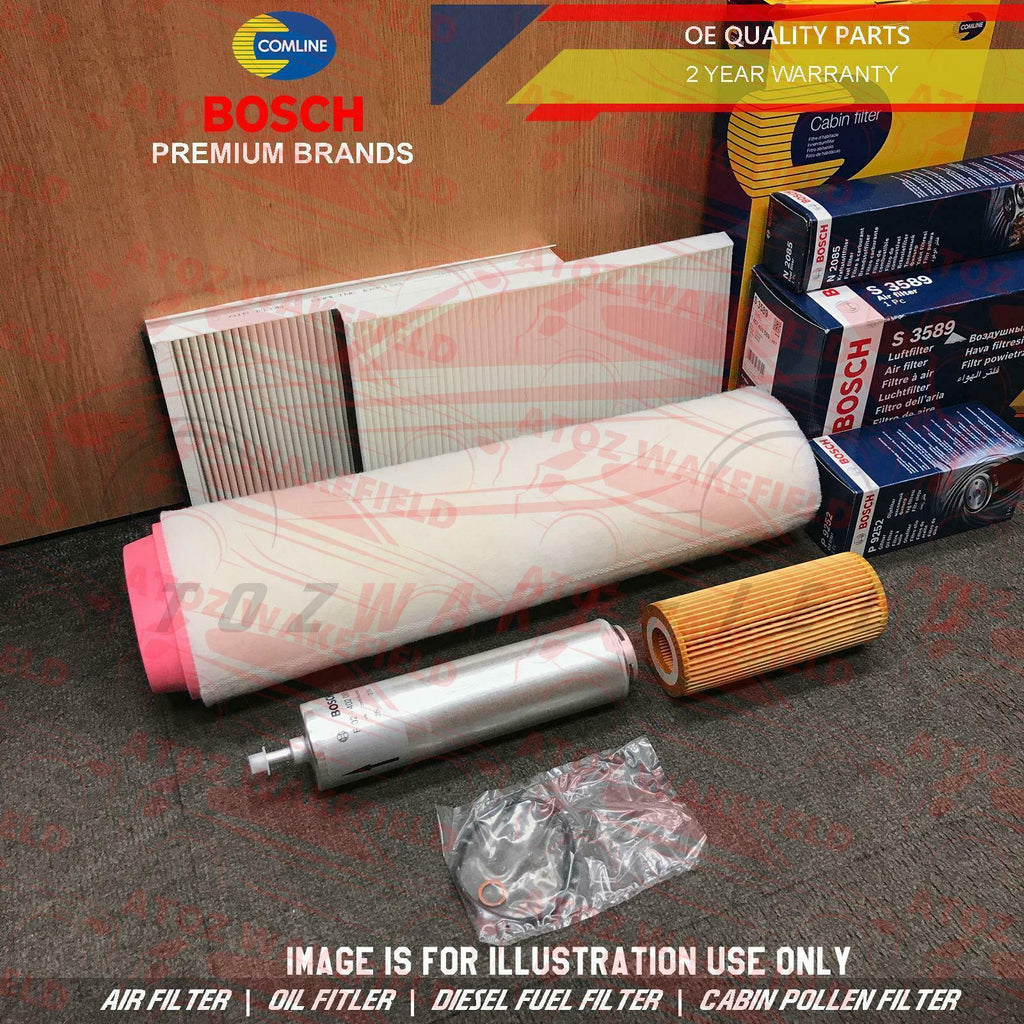 FOR BMW 520d 525d 530d 535d E60 E61 AIR OIL DIESEL FUEL CABIN FILTER SERVICE KIT