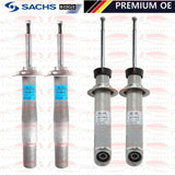 FOR BMW 5 SERIES E61 FRONT REAR GENUINE SACHS BOGE SHOCKERS SHOCK ABSORBERS NEW