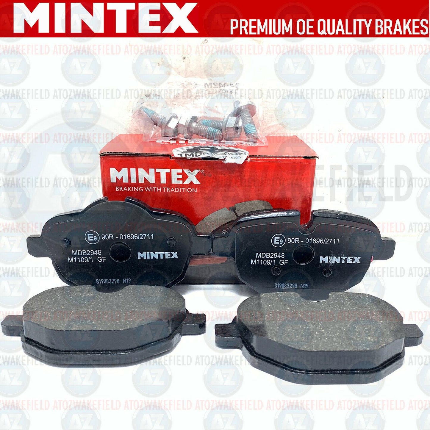 FOR BMW 5 SERIES 518d 520d 525d 530d F10 F11 REAR MINTEX BRAKE PADS