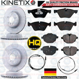 FOR BMW 518d M SPORT F10 F11 FRONT REAR BRAKE DISCS PLATINUM PADS WIRE SENSORS