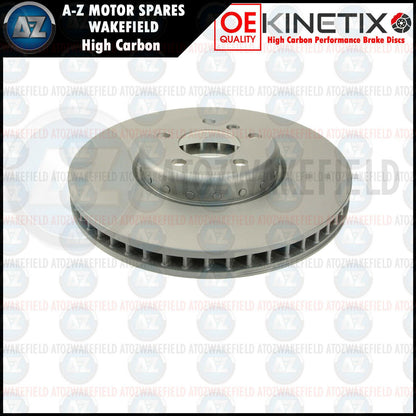 FOR BMW 5 SERIES F10 F11 M SPORT FRONT HIGH CARBON BRAKE DISCS PAIR 348mm NEW