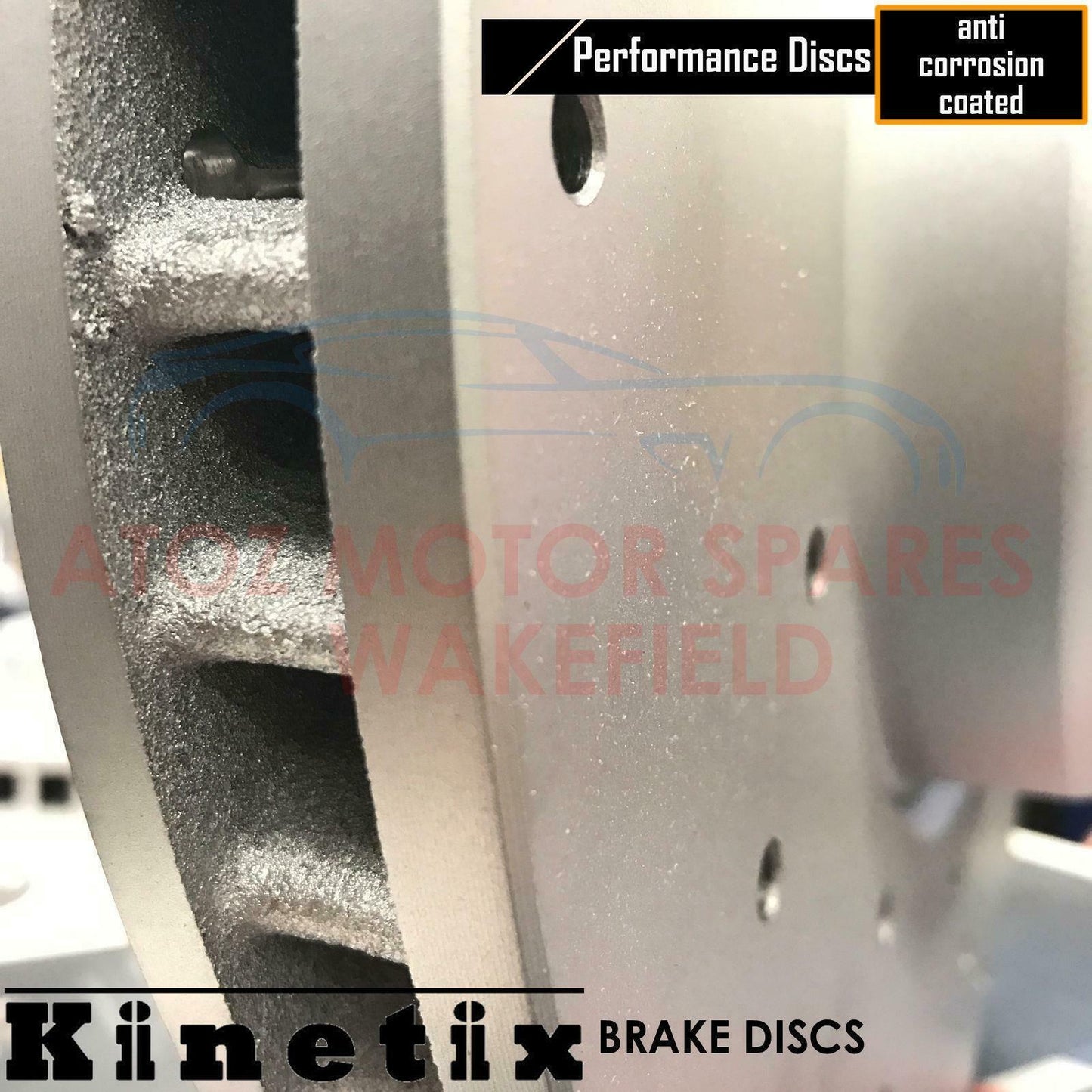 FOR BMW 5 SERIES F10 F11 M550d 550i FRONT DRILLED PERFORMANCE BRAKE DISCS PADS