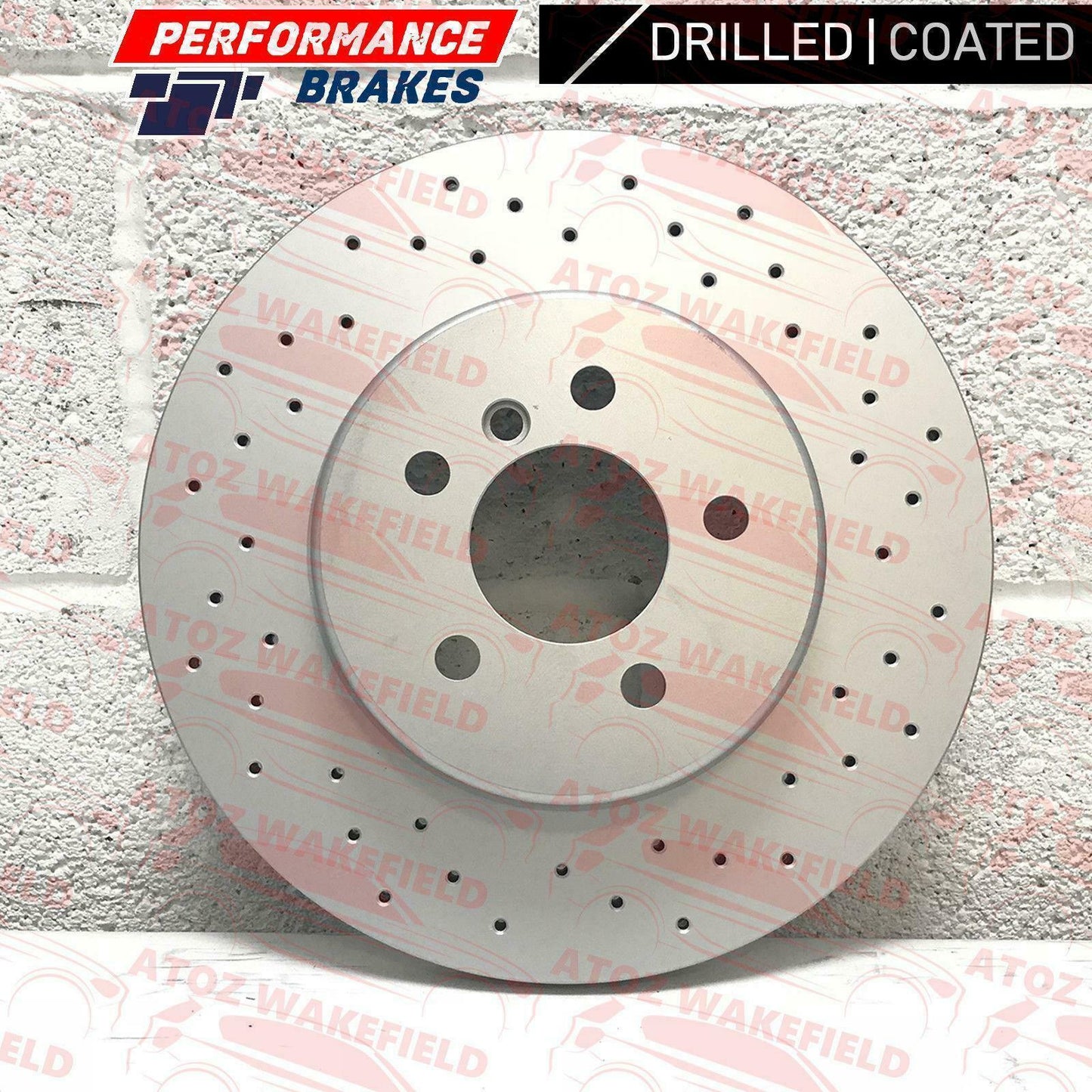 FOR BMW 525d F10 F11 M SPORT FRONT DRILLED BRAKE DISCS MINTEX PADS WIRE SENSOR